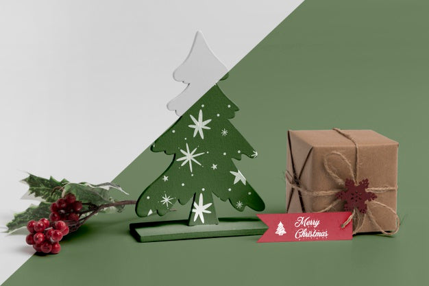 Christmas Decorations Mock-Up Psd