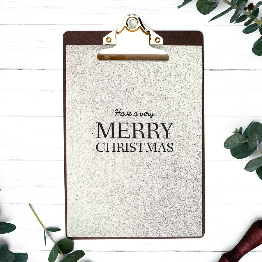 Christmas Holiday Greeting Design Mockup