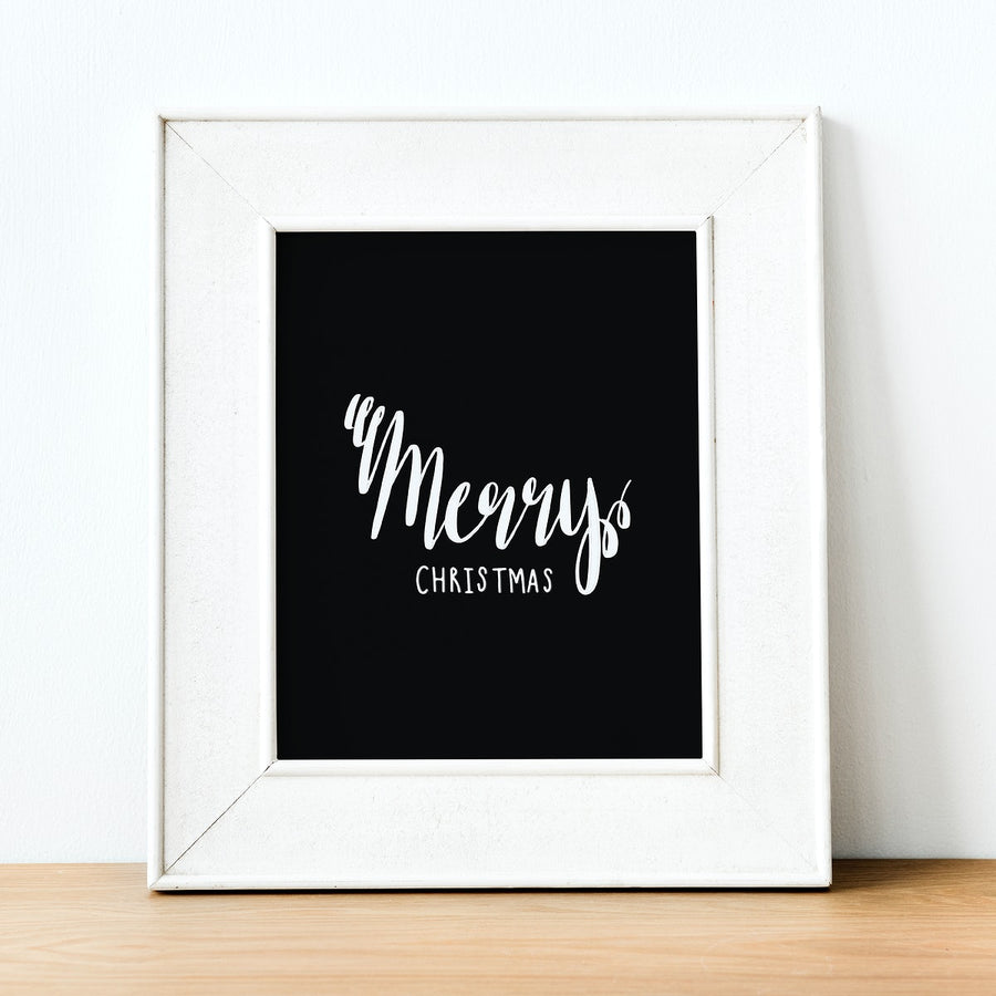 Christmas Holiday Greeting Design Mockup