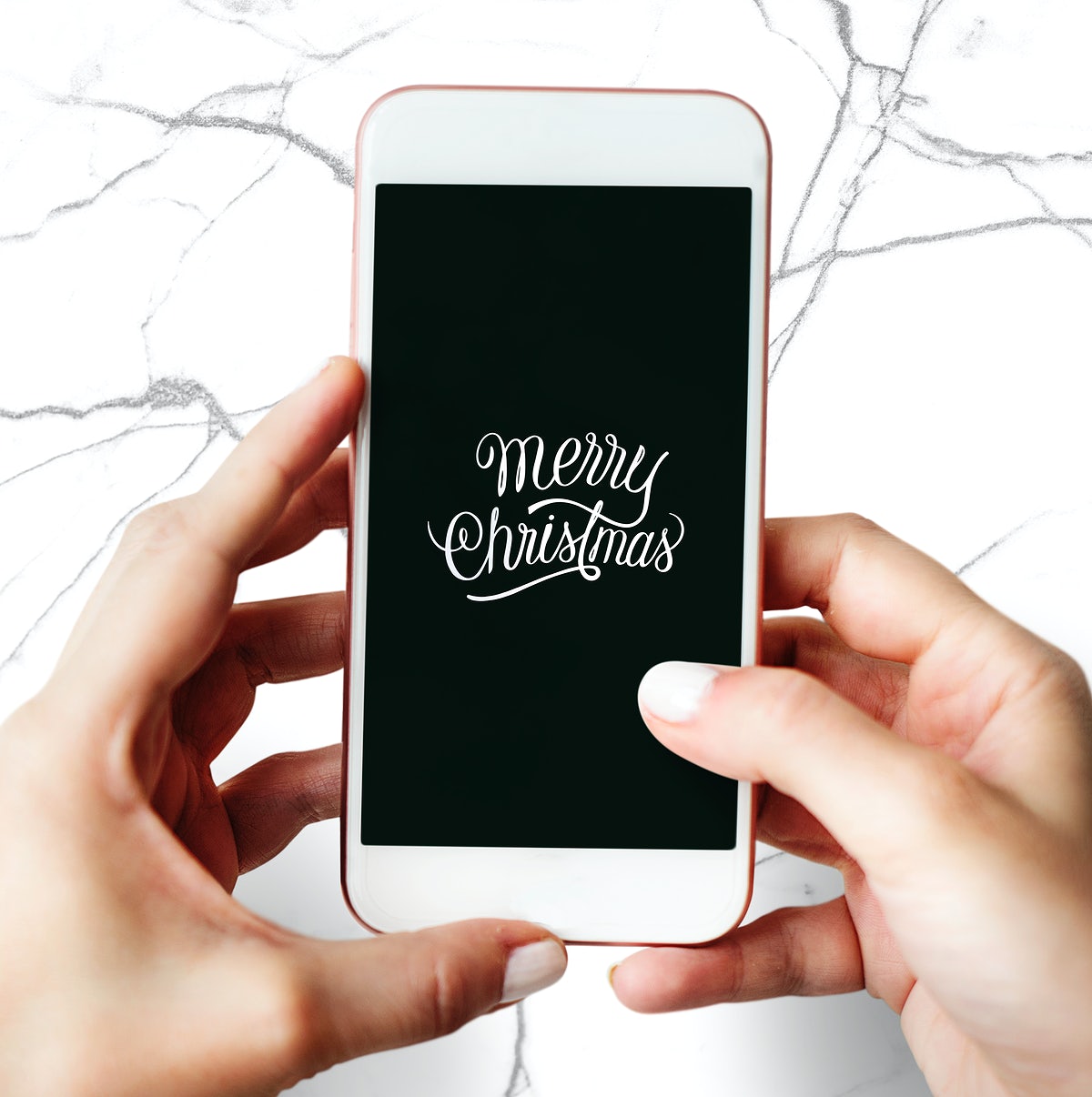 Christmas Holiday Greeting Design Mockup