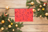 Christmas Mockup With Cover Or Letter Psd