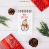 Christmas Mockup With Notepad Between Presents Psd