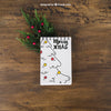 Christmas Mockup With Notepad On Mistletoe Psd