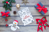 Christmas Mockup With Spiral Notepad Psd