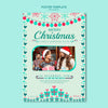 Christmas Poster Template With Image Psd