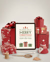 Christmas Preparation With Gifts And Tablet Psd