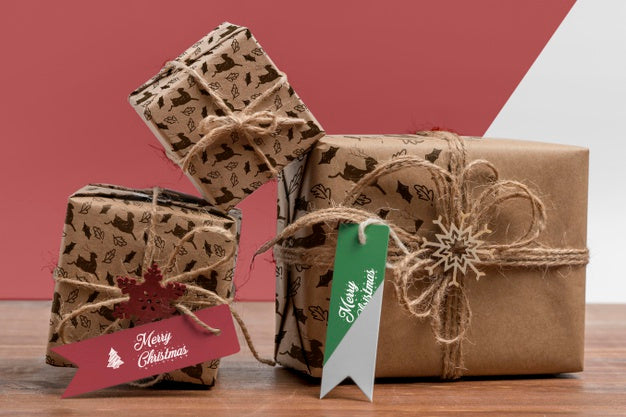 Christmas Presents Arrangement Psd