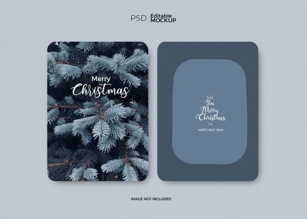 Christmas Template Mockup Psd