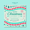 Christmas Template Square Flyer Psd