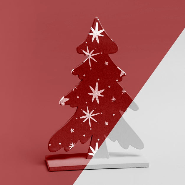 Christmas Tree Ornament Mock-Up Psd