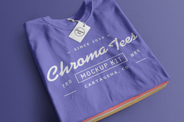 Chromatees Tshirt Mockup 8 Psd