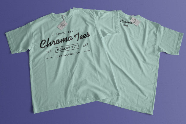 Chromatees Tshirt Mockup Psd
