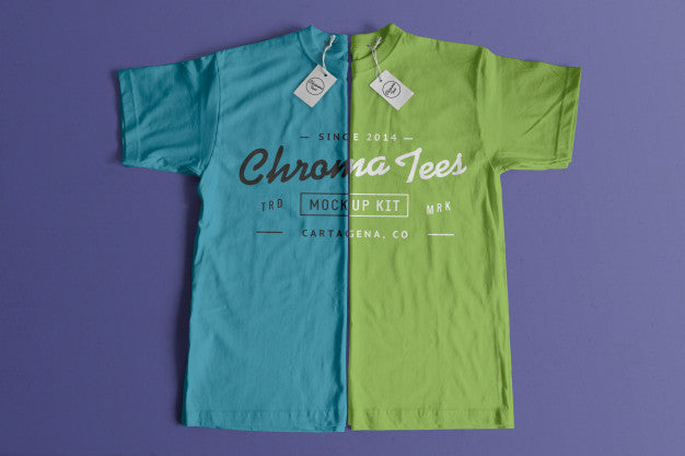 Chromatees Tshirt Mockup Psd