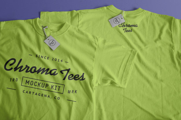 Chromatees Tshirt Mockup Psd