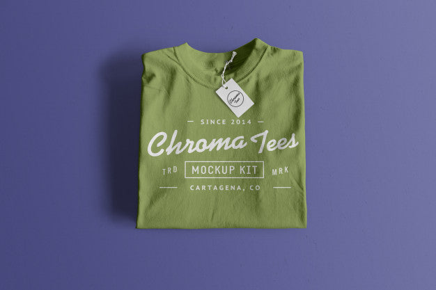 Chromatees Tshirt Mockup Psd