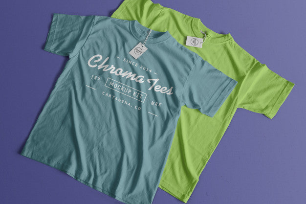 Chromatees Tshirt Mockup Psd
