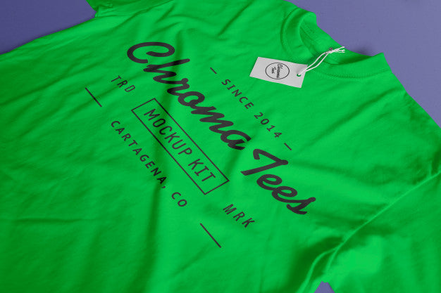 Chromatees Tshirt Mockup Psd
