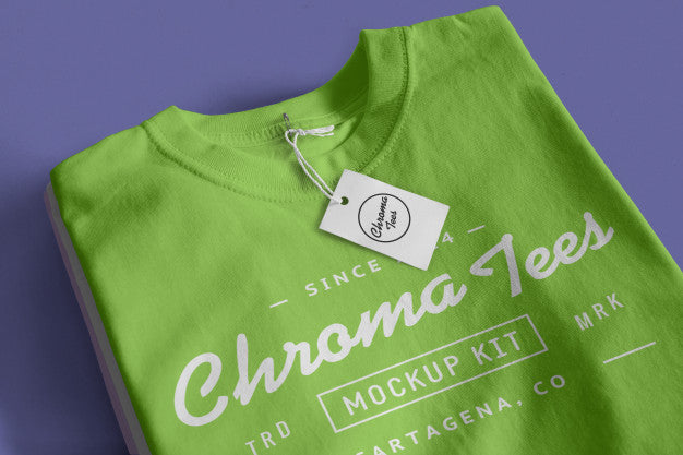 Chromatees Tshirt Mockup Psd