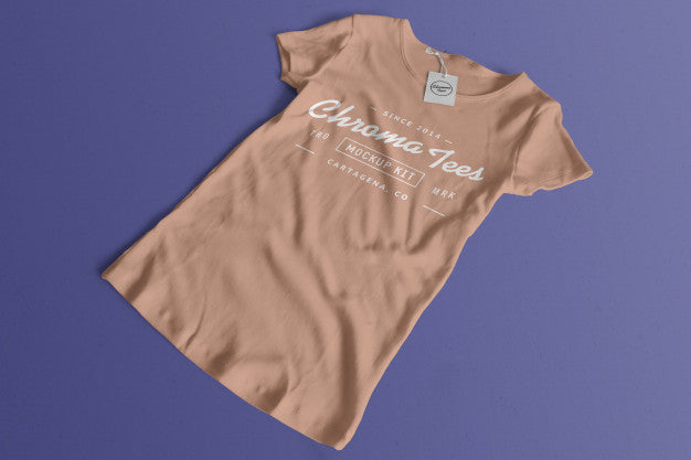 Chromatees Tshirt Mockup Psd