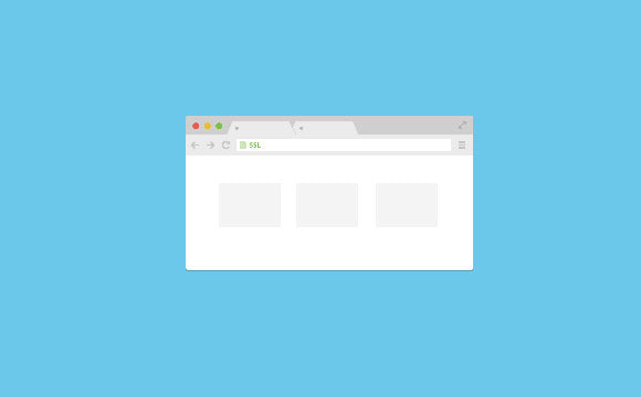 Chrome Browser Flat Mockup