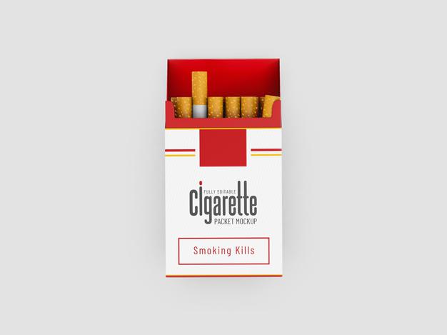 Cigarette Package Mockup Psd