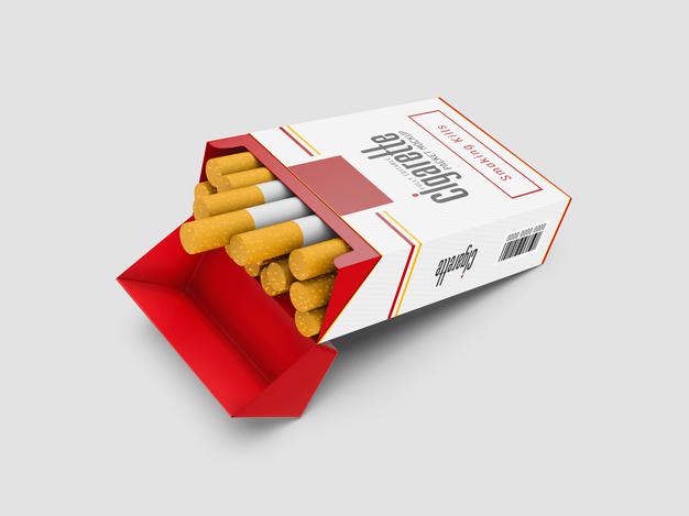 Cigarette Packet Mockup Psd
