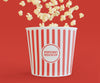Cinema Popcorn Mockup Psd