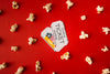 Cinema Tickets Surrounded By Popcorn Psd