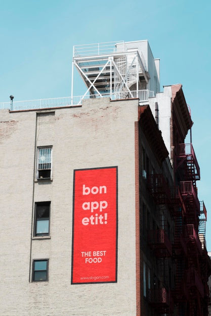 City Billboard Concept Mock-Up Psd