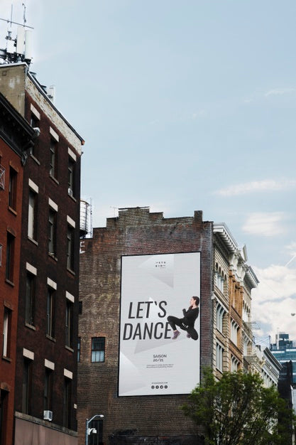 City Billboard Concept Mock-Up Psd