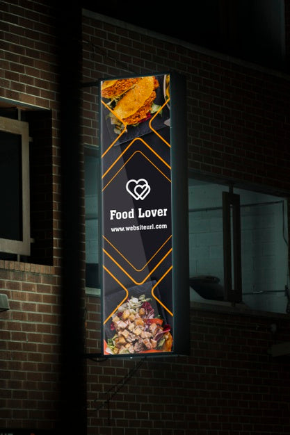 City Billboard Concept Mock-Up Psd