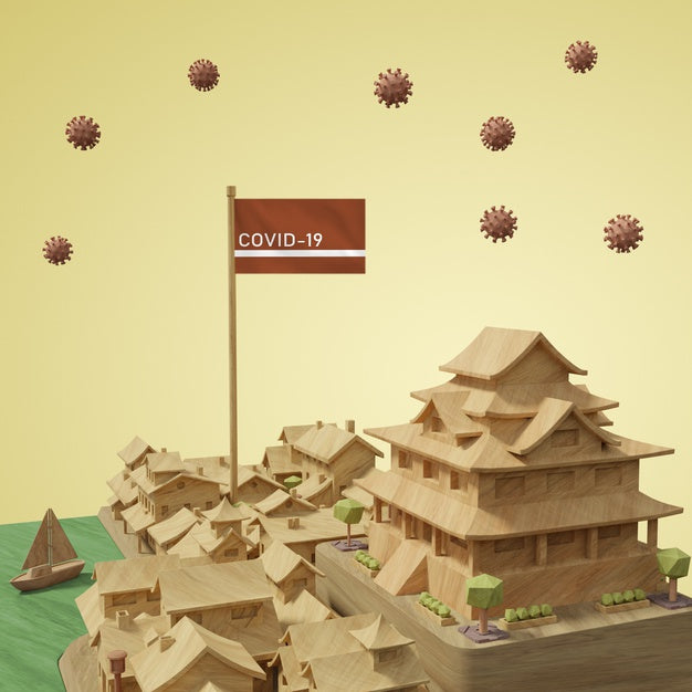 City Building With Mock-Up Psd