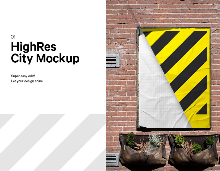 City Poster Mockup