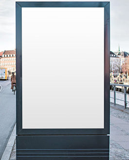 Citylight Poster 2 Psd Mockup In 4K