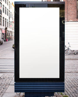 Citylight Poster Psd Mockup In 4K