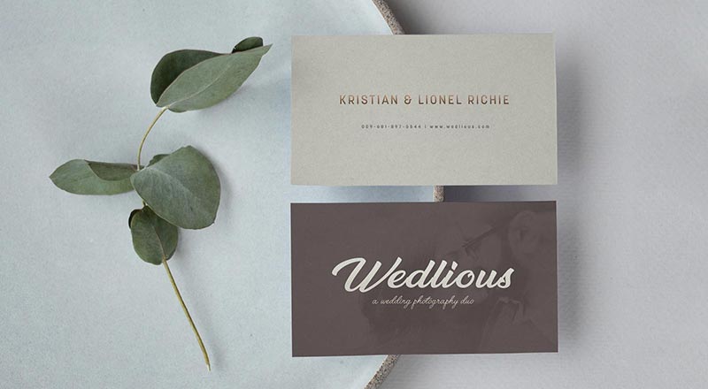 Classic Business Card Mockup Psd