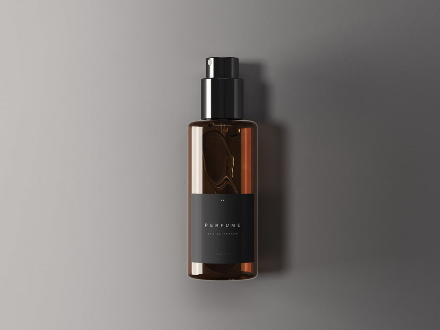 Classic Perfume Bottle Mockup