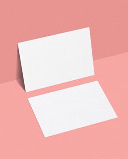 Classy Business Card Mockup For Presentation