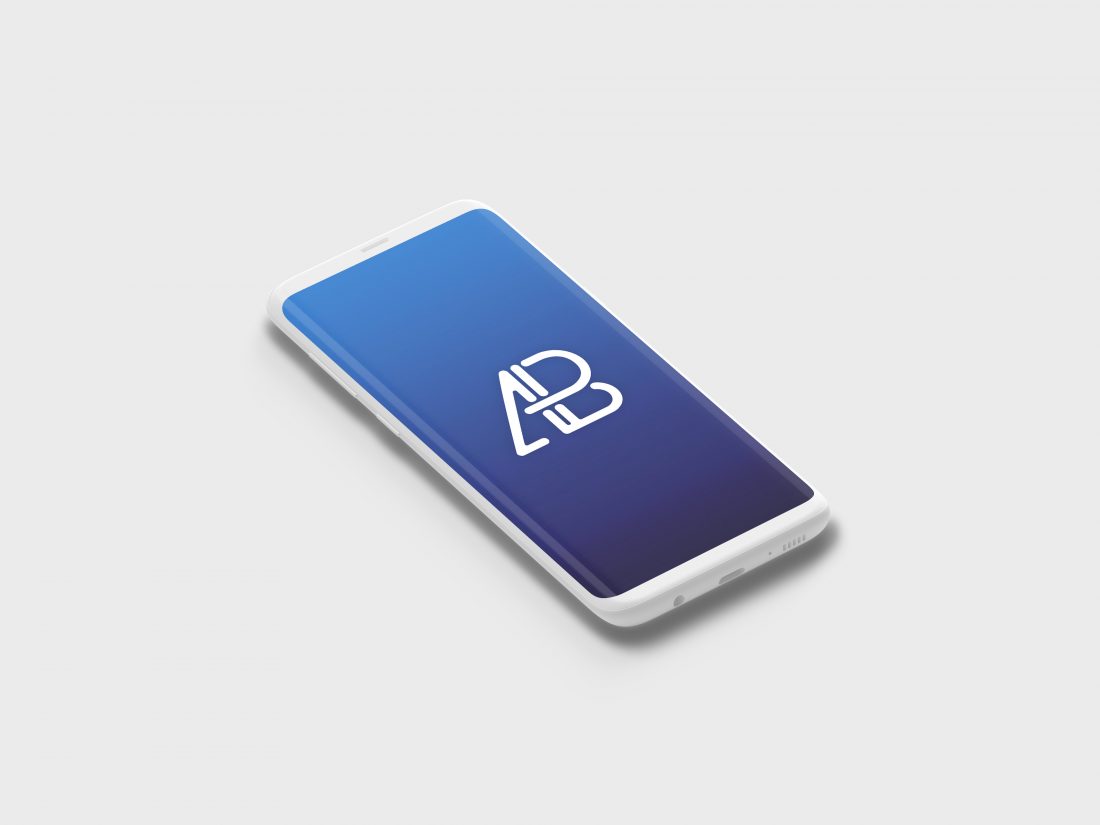 Clay Samsung Galaxy S8 Plus Psd Mockup