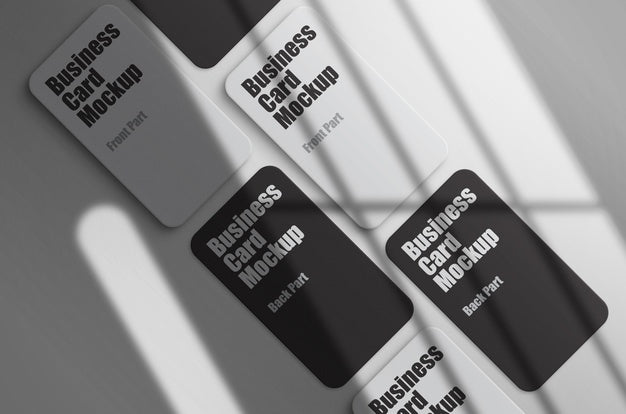Clean And Minimal Business Card Mockup Psd Psd