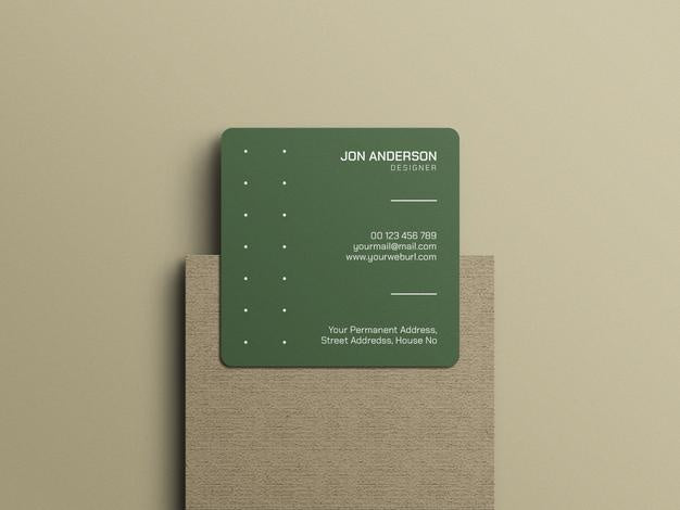 Clean Business Card Mockup Psd