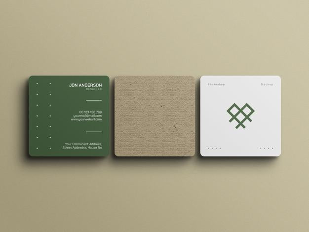 Clean Business Card Mockup Psd