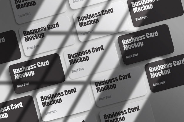 Clean Business Card Mockup Template Psd Psd