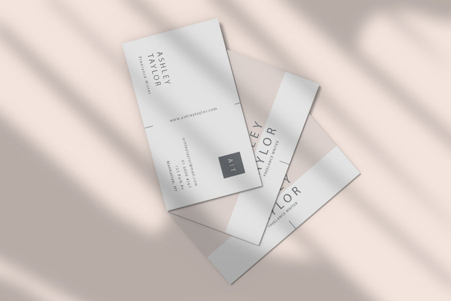 Clean Business Card Mockup