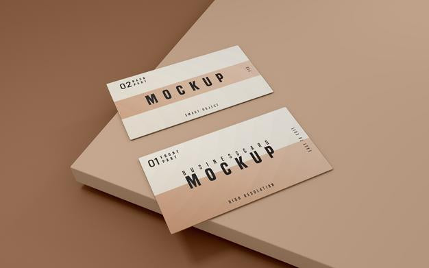 Clean Business Card Psd Mockup Design Psd