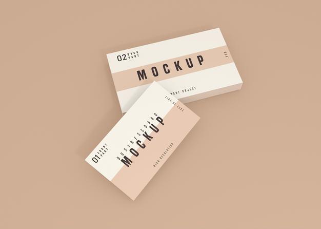 Clean Business Card Psd Mockup Design Psd