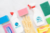 Cleaning Products Arrangement Psd