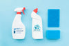 Cleaning Products Arrangement Top View Psd