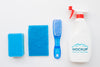 Cleaning Products Assortment Top View Psd