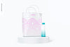 Clear Bag Mockup, Front View Psd